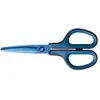 PLUS JAPAN Ciseaux Fitcut Curve Premium Titanium-coated 175 mm Bleu