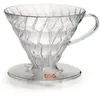 Hario Porte-filtre en plastique pour machine à café, claire, Size 02