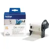 Étiquettes CD/DVD Brother - DK11207 - Blanc - Compatible QL500/550