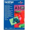 Brother BP71GA3 papier photos Bleu, Rouge Gloss