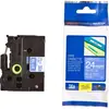 Brother - Ruban imprimante TZE555, 24mm, blanc printing/blue (TZe-555)