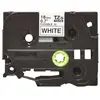 Brother TZE-FX241 Ruban fl&eacute;xible largeur 18 mm Noir sur Blanc 8m