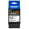 Brother HSe-221 (HSE-221) - (8,8 mm) - Noir sur blanc - Ruban