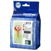 Brother LC3213LDR Pack 4 cartouches Noir, cyan, magenta, jaune (Glace)