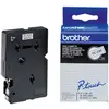 Brother TC 291 Ruban Lamin&eacute; largeur 9 mm Noir sur Blanc 8m