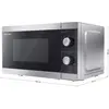 SHARP YC-MS01ES - Four micro-ondes monofonction 20l - puissance 800w
