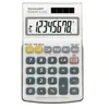 Calculatrice de poche Sharp EL-250 S - Grand affichage 8 chiffres - Blanc