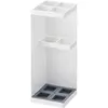 Yamazaki Porte parapluie - Smart - Support d'entrée - Métal - Blanc - 30 cm x 11 cm x 11 cm