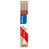 PILOT Lot de 6 Sets de 3 Recharges friXion Ball Clicker (BLS-FR5) Rouge
