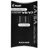 PILOT Cartouches d'encre pour Stylo roller V5/V7, noir
