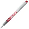 Stylo plume jetable - PILOT - VPEN - Rouge - Effaçable - Encre liquide