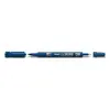Pilot 1 marqueur double pointe fine bleue - (bleu, pointe fine, plastique)