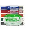 Pilot - Marqueur Pour Tableau Blanc V-board Master - Boite De 5