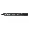 PILOT 65290 Marqueur Permanent 100 Pointe Conique Fine Blanc
