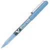 PILOT Lot de 12 Stylos Roller V Ball VB5 Encre liquide pointe métal Fine Turquoise