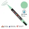 Uni-Ball Posca Lot de 12 Marqueurs pointe large biseautée large - Vert