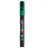 Marqueur POSCA Pointe Conique Fine Vert Foncé - Peinture à Base d'Eau