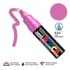 Uni-ball Posca Marqueur pointe large biseautée Rose fluo
