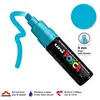 Uni-ball Posca Marqueur pointe large biseautée Turquoise fluo