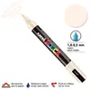 Posca marqueur de peinture épaisseur de PC-5Mligne 1,8 - 2,5 mm blanc ivoire