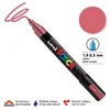 Marqueur Posca pointe conique - Trait moyen 2,5 mm - Rouge métallique