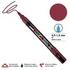 Posca marqueur peinture épaisseur de PC-3Mligne 0,9 - 1,3 mm bordeaux