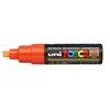 Uniball Marqueur Pte large biseautée POSCA PC8K 8mm Orange Fluo