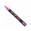 uni-ball Marqueur - POSCA - PC5M - Pointe conique moyenne - Couleur Rose Fluo - Opacité Opaque