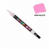 Marqueur Posca - Pointe conique fine - Rose pailleté - Posca