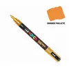 Marqueur Posca - Pointe conique fine - Orange pailleté - Posca
