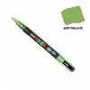 Marqueur Posca - Pointe conique fine - Vert foncé pailleté - Posca