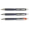 uni-ball Roller encre Jetstream SXN217 Rétract. Grip Pte Fine 0,7mm Bleu