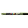 Uniball POSCA 202325000 0.9-1.3 mm Fine Bullet Tip Marker - Khaki Green