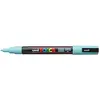 uni-ball Marqueur Uni Posca 186567 - Pointe ogive fine - 0,9-1,3 mm - Vert d'eau