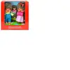 254870 Monchhichi Familles Peluche Set, Les Jeunes/Fille avec bébé