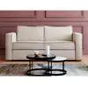 Vente-Unique LORETO - Convertible en Velours Côtelé Beige
