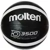 Molten B7d3500-ks Outdoor Basketball, Black/silver (shiny Optic) 7