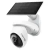 Tapo TC92 - Caméra de surveillance extérieure Wi-Fi Ethernet 360° 4K IP65 Kit avec Panneau solaire