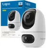 TP-Link Tapo C245D - Caméra de Surveillance Intérieure 2K - Double Objectif