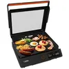 Plancha électrique Blackstone 17 pouces avec couvercle en verre - Noir