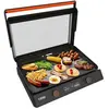Plancha électrique Blackstone 22 pouces avec couvercle en verre(56 cm)