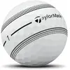 TaylorMade Balles de golf Tour Response Stripe CLR - Lot de 12, blanc