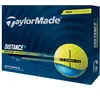 Balles de golf Taylormade Distance+ (x12) Jaune TU M1003301