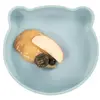 Bo Jungle Assiette ventouse ourson bleu