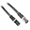 PatchSee PK-PCI6-F-8 câble de réseau Noir 2,4 m Cat6a U/FTP (STP)