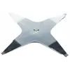 OEM Lame robot tondeuse courbée 4 dents diamètre 290 mm AMBROGIO 025-d...