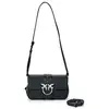 Sac a main Pinko  LOVE ONE SLOUCHY ZIP MINI VITELLO BIKER