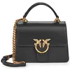 Sac Bandouliere Pinko  LOVE ONE TOP HANDLE MINI LIGHT VITELLO SETA