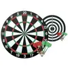 Jeu de fléchettes avec cible à 6 pointes pour adulte, cible double fac...
