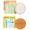 Duo shampoing et après-shampoing solides                                - Respire